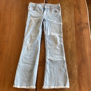 Girls Zara flare jeans